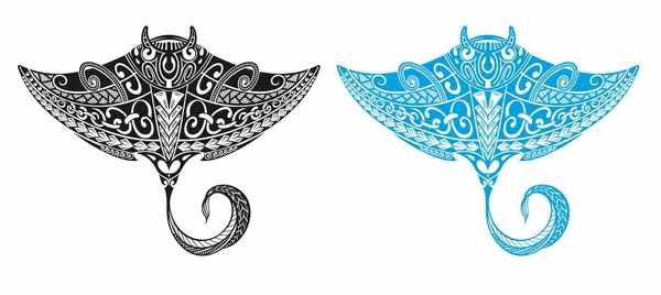 Know what is trendy in tattoo world Check Polynesian manta ray tattoo ideas