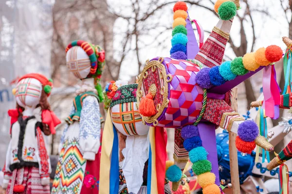 Lviv Oekraïne Januari 2022 Flits Van Kerstmis Ster Festival Traditioneel — Stockfoto
