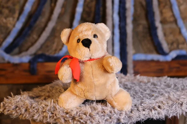 Close Shot Teddy Bear Soft Toy — Stock Photo, Image
