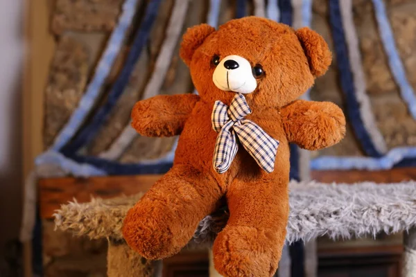 Close Shot Teddy Bear Soft Toy — Stock Photo, Image