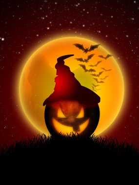 komik kabak ile Halloween