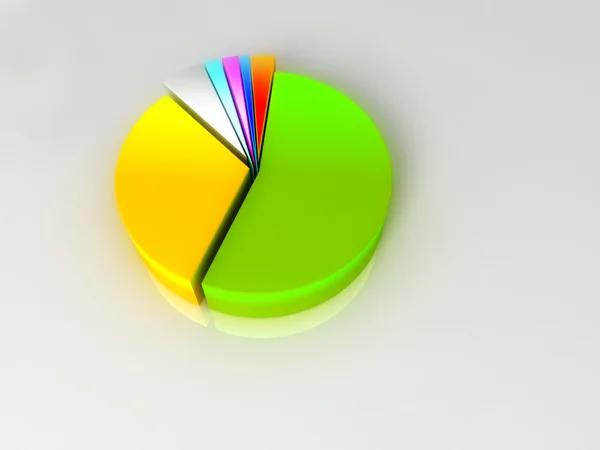Diagrama do círculo — Fotografia de Stock