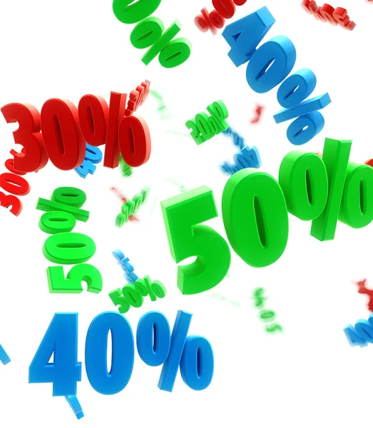 Percent sale — Stock Photo, Image