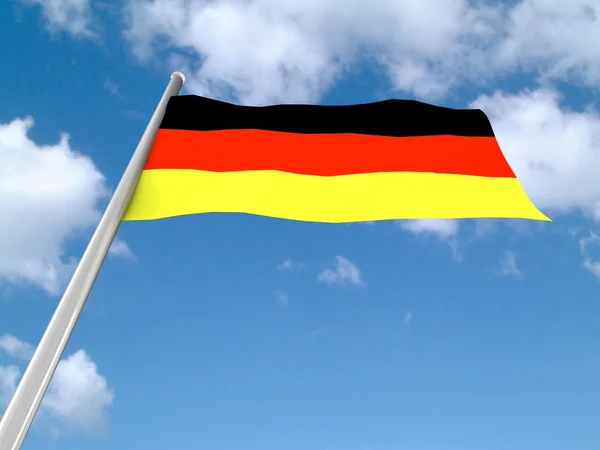 Bandera de Alemania — Foto de Stock