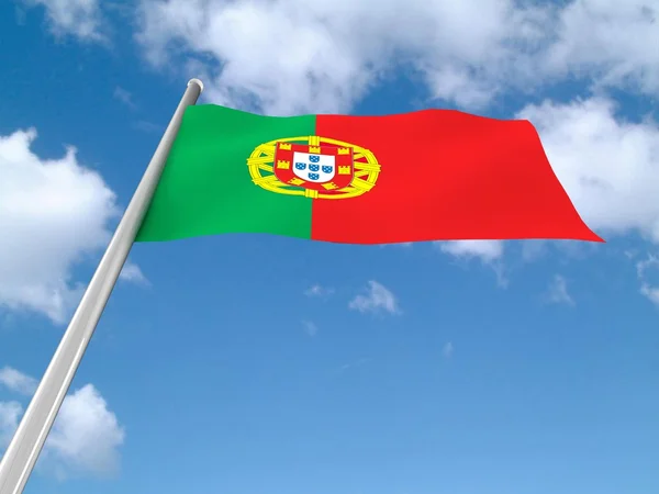 Bandera de Portugal —  Fotos de Stock