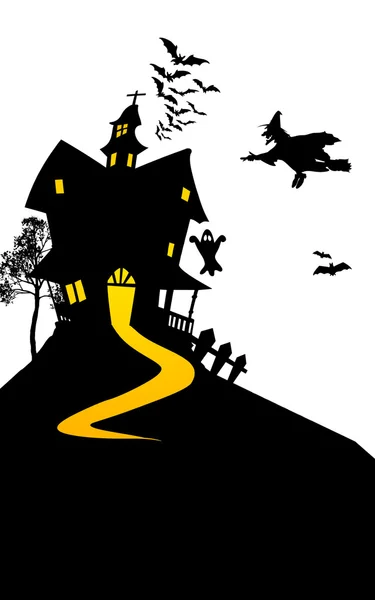 Castillo de Halloween — Foto de Stock