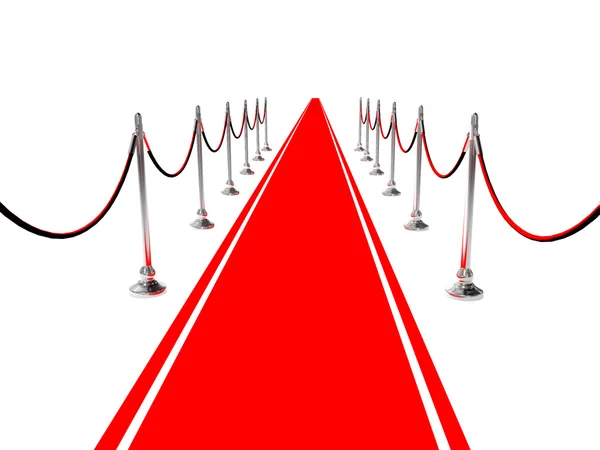 Red carpet — Stock Photo, Image