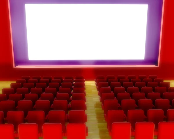 Cinema auditorium — Stock Photo, Image