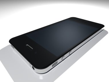mükemmel detaylı modern akıllı telefon