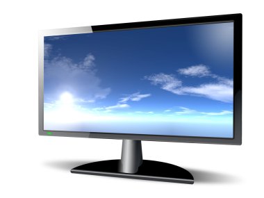 Güneş ışını ekran plazma tv