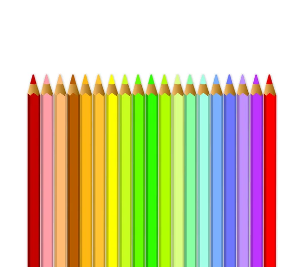 Set crayons de couleur — Photo