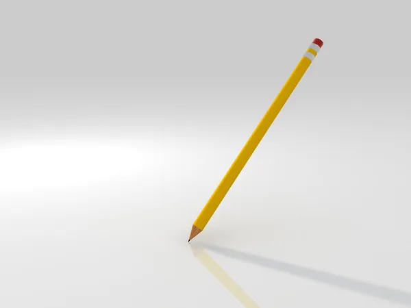 Scharfe Bleistifte aus Holz — Stockfoto