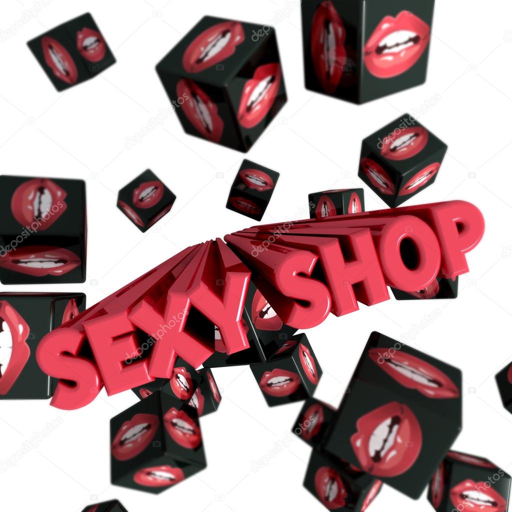 Background of  sex shop