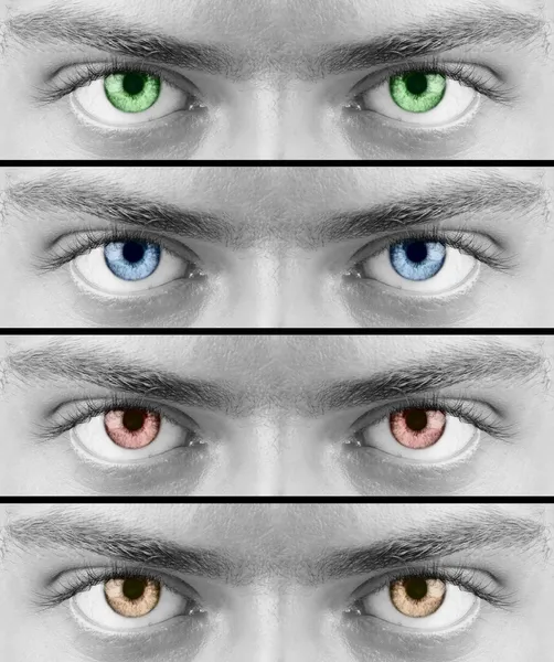 Yeux colorés — Photo