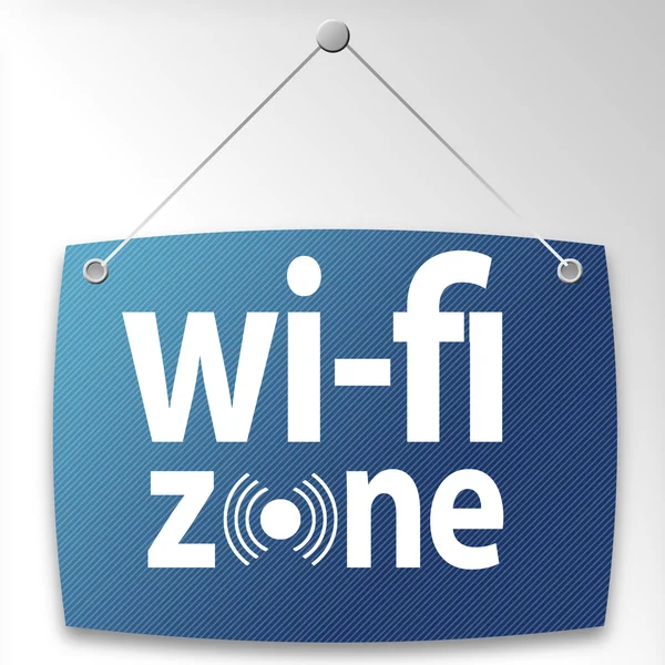 Wi-fi ゾーン — ストック写真