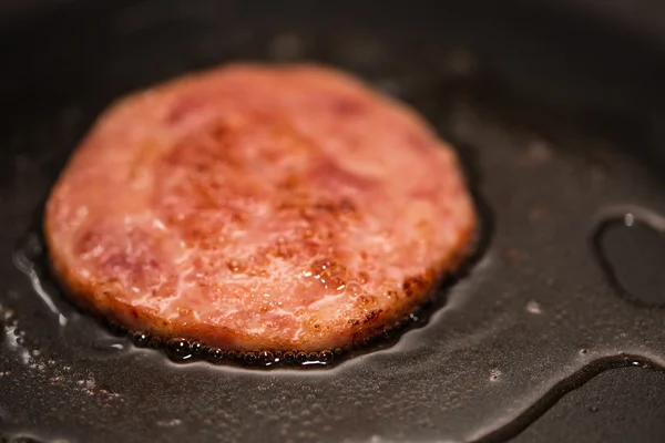 Kızartılmış jambon