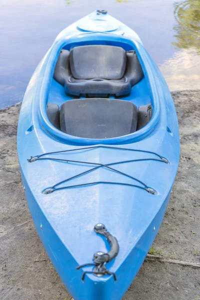 Kayaking Lake Kayak Parking Kayak Rental — Stock Photo, Image