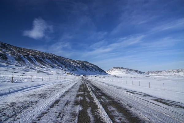 Invierno islandés —  Fotos de Stock
