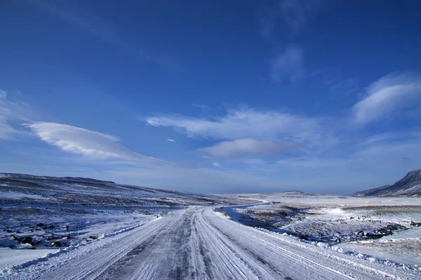 Strada islandese — Foto Stock