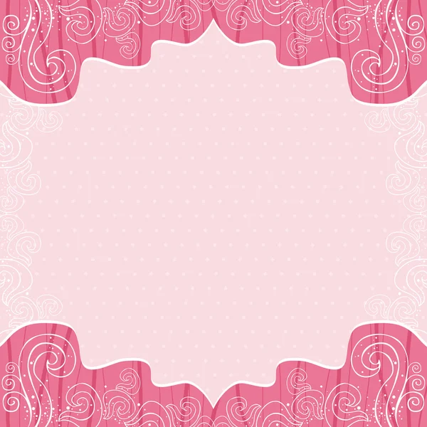 ピンクの背景、ベクトル — ストックベクタ