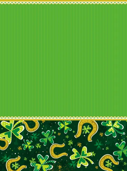 Hintergrund für St. Patrick 's Day — Stockvektor