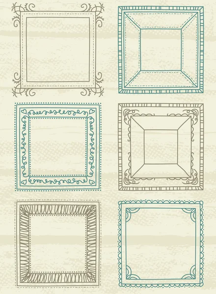Etiquetas decorativas, vector — Archivo Imágenes Vectoriales