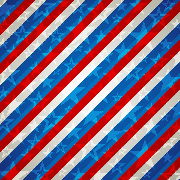 正方形のアメリカの背景、ベクトル イラスト — ストックベクタ
