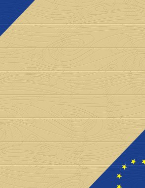 arka plan ile AB bayrak