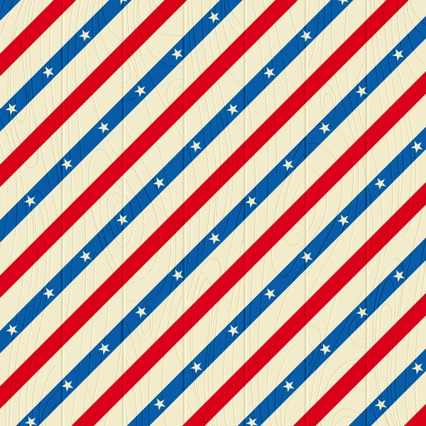 方形木制美国背景 — 图库矢量图片
