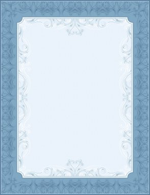 blue background, vector clipart
