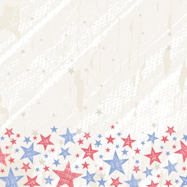 Grunge ABD arka plan, vektör