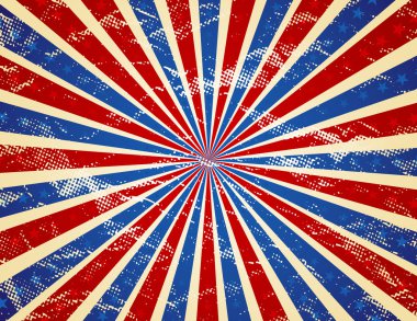 Grunge ABD antika arka plan, vektör çizim