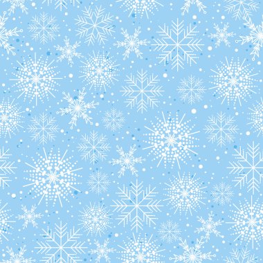 Mavi Noel arka plan, vektör