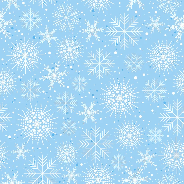 Blå jul bakgrund, vektor — Stock vektor