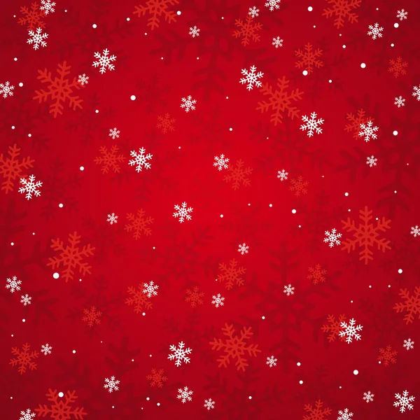 Червоний різдвяний фон, вектор — стоковий вектор