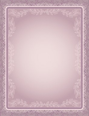 kaligrafik çizgiler ile sertifika arka plan, vektör