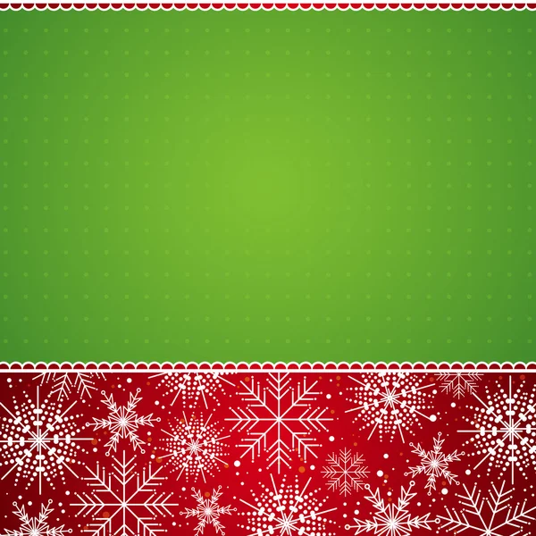 Red christmas background, vector — Stock Vector