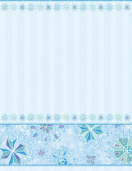 Blue christmas background, vector illustration — Stock Vector