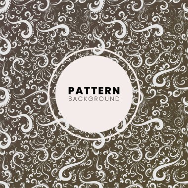 Kusursuz desensiz çiçek konsepti. Soyut çiçek desenli sanat.