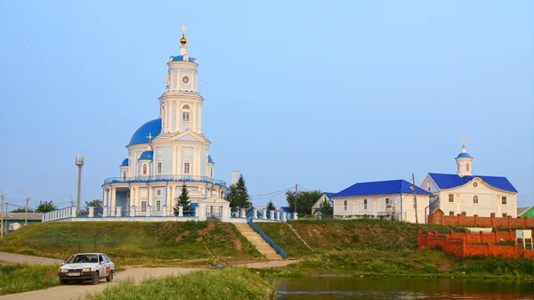 An ancient temple in the village of Thelma. — Stock Photo, Image