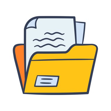 dosya dizini çalışma alanı projesi kaynağı karalama renk biçimi vektörlü tek izole simge