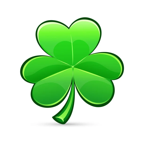 St.Patrick 's Day trefoil – Stock-vektor