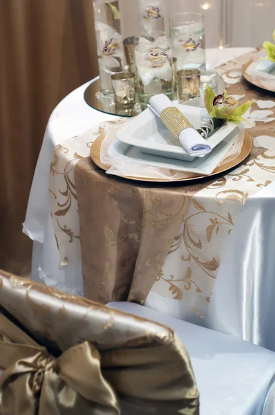 Düğün masa süslü