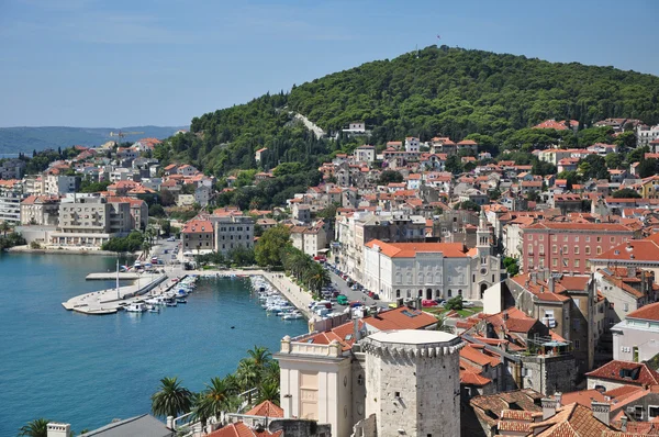 liman manzaralı Adriyatik şehir