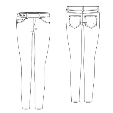 Genişletilmiş sekmesini jean