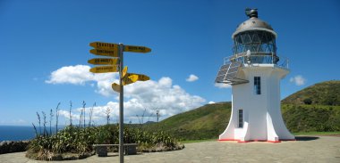 Cape Reinga Lighthouse clipart