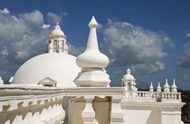 Katedral çatı ile cupolas