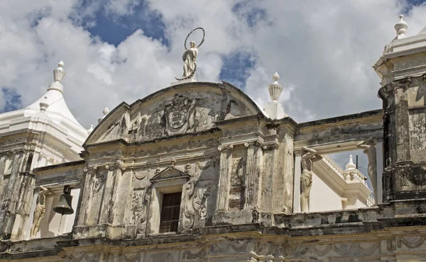 Detail of a cathedral in Nicaragua — Stock Photo, Image