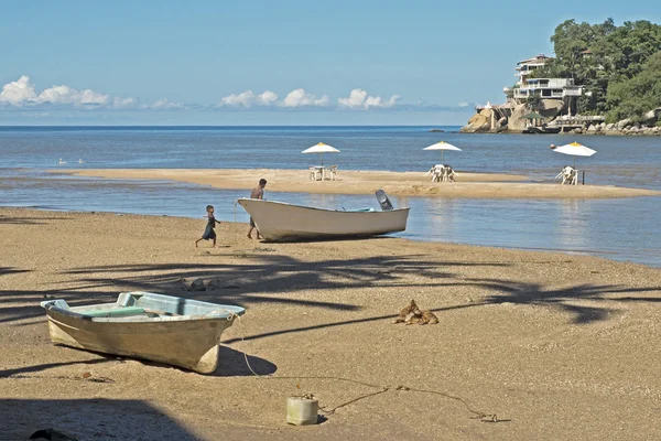  Pasifik okyanus pastoral sahne