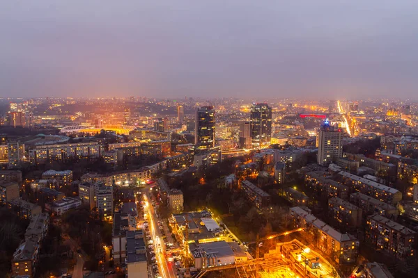 Ukraine Kiew März 2016 Blick Aus Der Luft Auf Den — Stockfoto